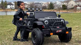 The all Powerful, 24V, 4WD Ride on for kids by Ciyomy