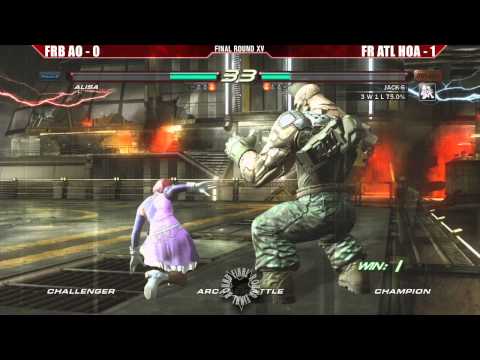 FRXV Tekken 6 Winners finals FRB AO vs FR ATL_Hoa.
