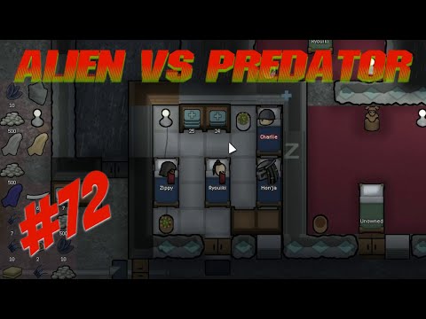 🚀 Item stash quest and flu outbreak!!!   Rimworld alien vs predator mod |  Ep 72