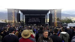 UPON A BURNING BODY feat.Jose Mangin  - 'Til The Break of Dawn @ KNOTFEST 2017