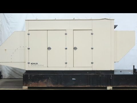 Kohler 300REOZV 300 kW diesel generator Volvo Penta TAD1240GE engine, 635 hrs, Yr 2006 - CSDG # 2828