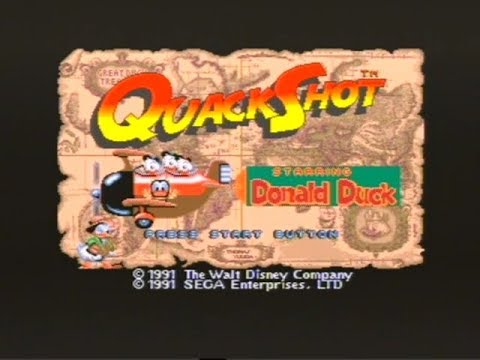 QuackShot starring Donald Duck Megadrive