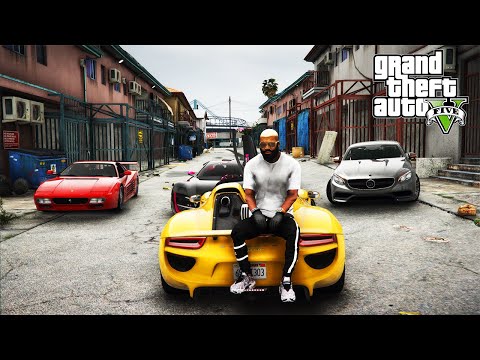 RUBO AUTO DI LUSSO CON FRANKLIN : GTA 5 MOD VITA DA GANGSTER⁴ #12