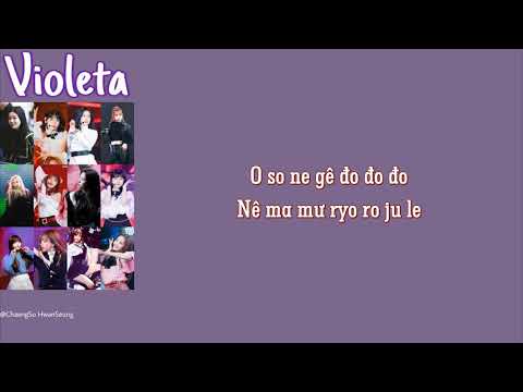 [Phiên âm tiếng Việt] Violeta - IZ*ONE