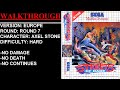 Streets Of Rage Europe Sega Master System Round 7 Freight Elevator Hard Difficulty