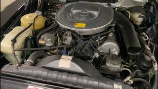 1984 Mercedes-Benz 380 SL Engine Running Video