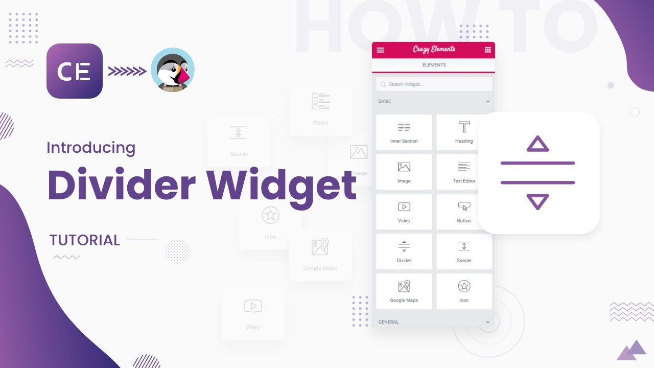 How to Use Divider Widget Using Crazy Elements | PrestaShop | Elementor Based Page Builder