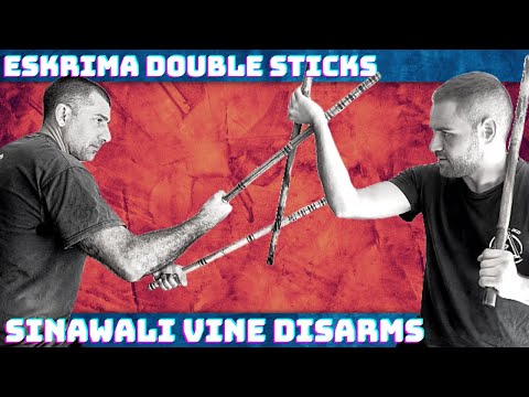 Eskrima Sinawali Double Stick Vine Disarms