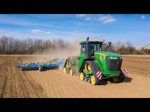 Agroservis Višňové - Příprava půdy 2021 - John Deere 9620RX & Farmet Fantom 1250 PRO
