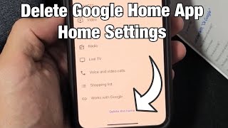 Google Home App: How to Delete/Reset Home Settings
