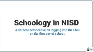 Northside ISD - Secondary Schoology Student View