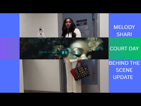 STILL HARASSING? BEHIND THE SCENE PICS & INFO BEFORE AND AFTER COURT #MELODY SHARI #MARTELL GUILTY