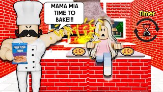 CRAZY Pizza Baker Gone INSANE In Roblox Brookhaven..