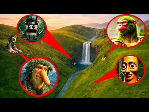 MY DRONE CAPTURED AN ITALIAN BRAINROT BUS: BRR BRR PATAPIM, CHIMPANZINI BANANINI, TUNG TUNG SAKHUR!!