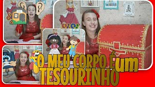 O MEU CORPO É UM TESOURINHO - MAIO LARANJA - Histórias com a Tia Sisi