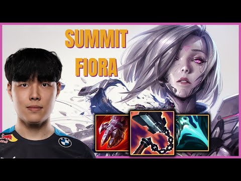 C9 Summit Fiora Top vs Irelia! Patch 12.3!