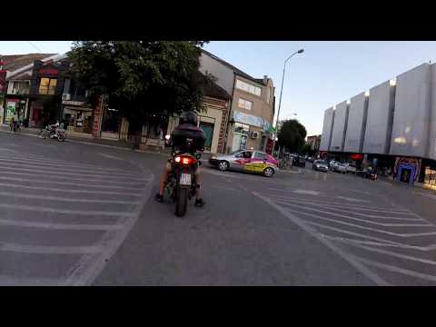 Timelapse motorcycle ride: Paracin - Nis