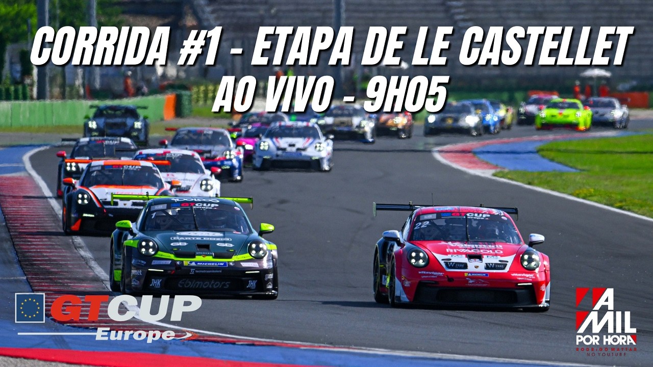 🟣GT CUP OPEN EUROPE 2026 | ETAPA DE LE CASTELLET - 1ª CORRIDA  | AO VIVO E COM IMAGENS