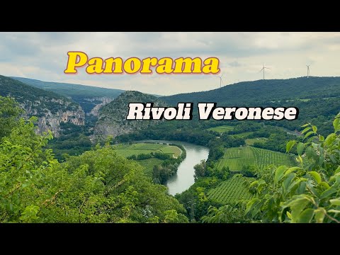 🏞️ Rivoli Veronese |Northern Italy |View Near Rivoli Veronese Castle |🍃 One Minute of Peace