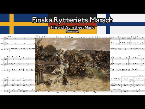 Finska Rytteriets Marsch (Fife and Drum, Sheet Music)