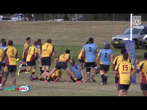 2016 NHRU Round 7 Prem3 Highlights Lakes v Beaches