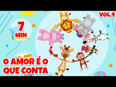 O Amor é o Que Conta Vol. 4 - Giramille 7 min | Desenho Animado Musical