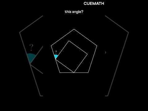Can you find the missing angle?