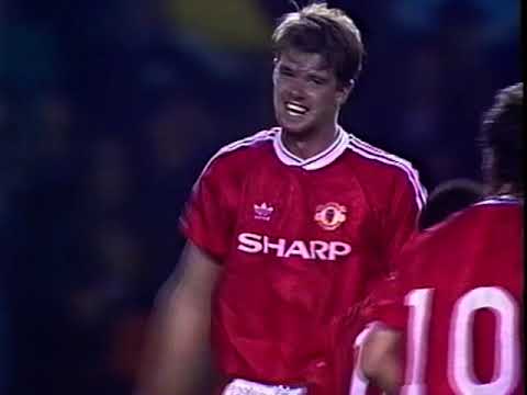 Manchester Utd v Wrexham ECWC 2nd Round 1st Leg 23-10-1990
