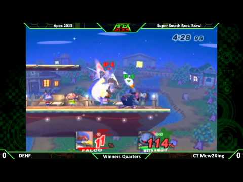 Apex 2013 Winners Quarters - CT Mew2King vs DEHF - SSBB