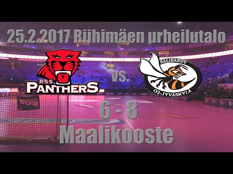 Maalikooste RSS Panthers vs.  O2-JKL  25.2.2017