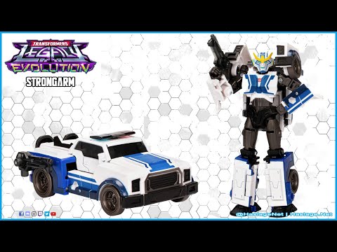 A rookie to the force. #Transformers Legacy Evolution RID 2015 Universe Strongarm | HNE Toys