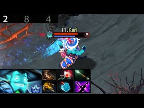 Karl - Storm Spirit | PSG.LGD vs T1  (game 3) Playoff| The International 2021