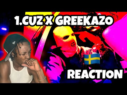 AMERICAN REACTS TO SWEDISH DRILL RAP! 1.Cuz x Greekazo - FÖRSENT (OFFICIAL MUSIC VIDEO)