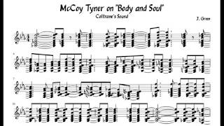 Body and Soul - McCoy Tyner&#39;s solo transcription