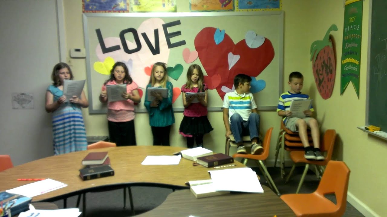 3rd 4th grade week 40   We Bow Down