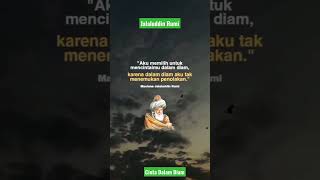 Download lagu Jalaluddin Rumi Cinta Dalam Diam. #shorts mp3
