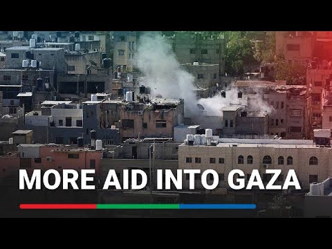 Israel will 'scale up' amount of aid going into Gaza: military