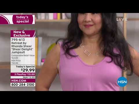 HSN | Rhonda Shear Intimates & Loungewear 05.12.2022 - 03 PM