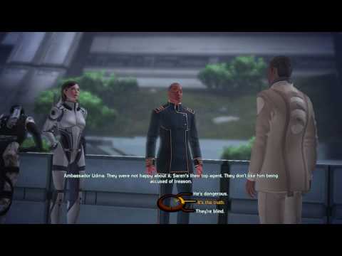 Jenn Mass Effect HD 06 -Kaidan, Dr. Chakwas, Williams, Udina and Avina 1