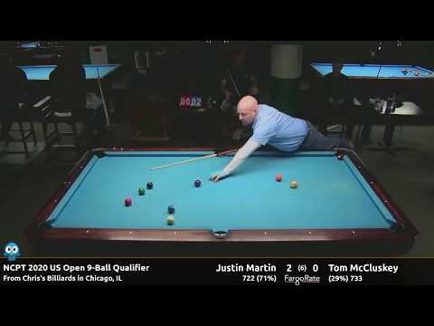 Justin Martin vs Tom McCluskey - 2020 NCPT US Open Qualifier #2