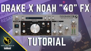 Video thumbnail for How To Mix Beats Like Noah "40" Shabib for Drake | Decimort 2 Tutorial by Inflightmuzik