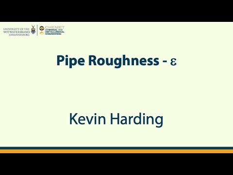 Pipe roughness [Lecture]