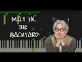 Ryuichi Sakamoto「坂本 龍一」M.A.Y IN THE BACKYARD 【Synthesia Tutorial】