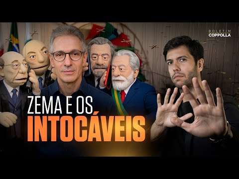 Zema e Os “Intocáveis”: sátira com fantoches enraivece Brasília – Boletim Coppolla 039/2026
