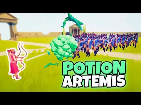 POTION ARTEMIS VS EVERY FACTION | TABS MODDED GAMEPLAY