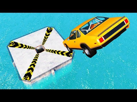 BeamNG.DRIVE - Impossible Car Stunts #17