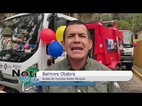#NotiMérida Gobierno bolivariano repotenció camiones compactadores de Santos Marquina