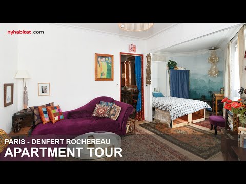 Denfert Rochereau, Paris | Furnished Alcove Studio Video Tour