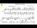 Maple Leaf Rag by Scott Joplin (Piano Solo/Sheets)