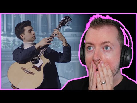 Guitarist reacts to MARCIN Moonlight Sonata" on one guitar